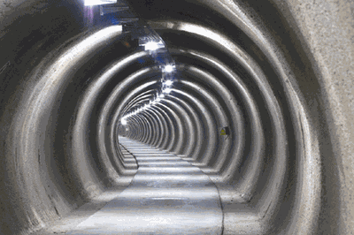 Galeria d'evacuació del Túnel del Cadí