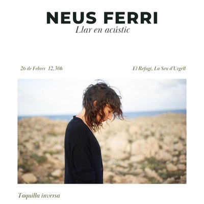Concert de Neus Ferri a la Seu d'Urgell