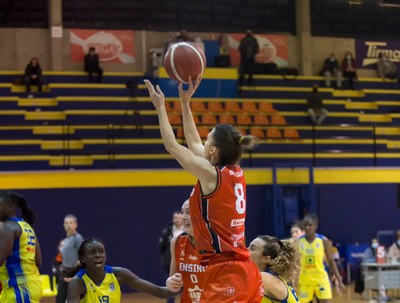 Nina Bogicevic, durant la seva etapa a l'Ensino (Foto: Ensino CB)