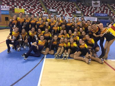 Seleccions catalanes sènior i júnior 2018 de patinatge artístic (FCP)