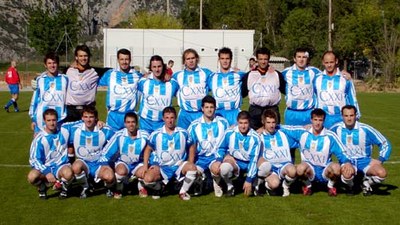 L'equip del CF Organyà