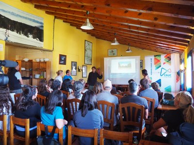 Presentació de NordiCat, al Refugi de Cap del Rec (Foto: CAUC)