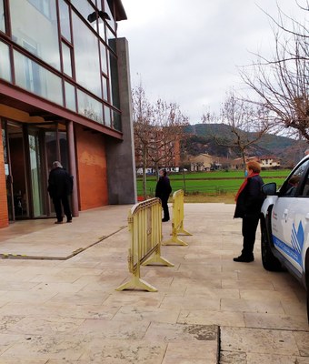 Cribratge poblacional a la casa de la vila d'Oliana (Foto: Aj. Oliana)