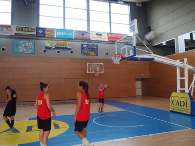 El Cadí La Seu, en un entrenament