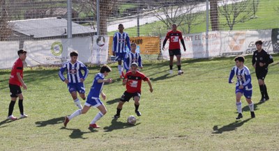 Jugada del derbi Coll de Nargó-Organyà, diumenge passat (@cforganya)