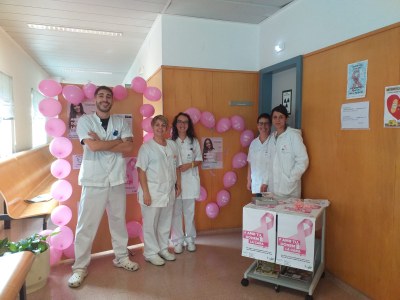 Dia Mundial Contra el Càncer de Mama a l'Hospital del Pallars (Foto: Gencat)