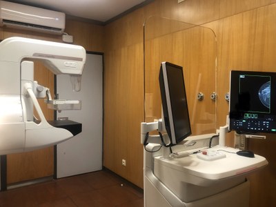 Mamògraf per a l'Hospital Comarcal del Pallars (Foto: Gencat)