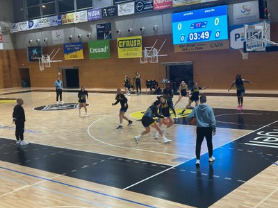 Entrenament del Cadí La Seu al Palau d'Esports, aquesta setmana