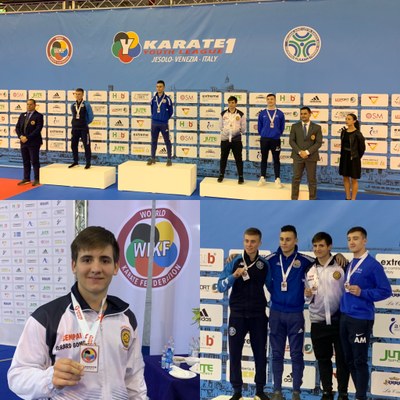 Nou podi de Gerard Gombau a la Lliga Mundial Juvenil de Karate