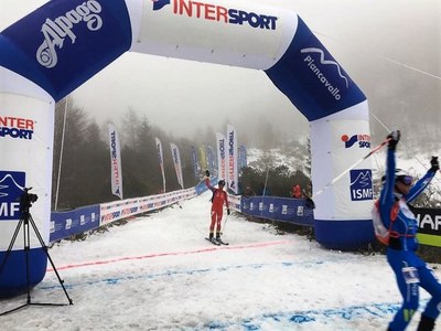 Kilian Jornet, als Mundials 2017 d'esquí de muntanya (ISMF)