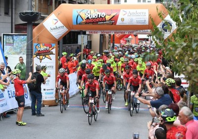 Sortida de La Purito 2018, a Sant Julià de Lòria (@lapuritoandorra)