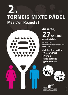 Pàdel Mixte - Cartell