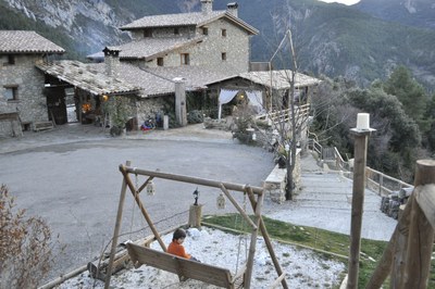 Una casa rural de l'Alt Urgell (Foto: ACN / arxiu)