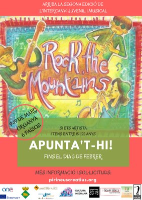 Inscripcions obertes per prendre part en el projecte 'Rock the Mountains'