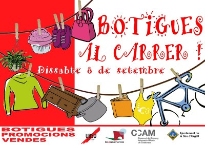 Botigues al carrer a la Seu