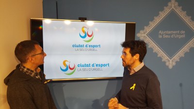Presentació de la nova imatge del Servei Municipal d'Esports de la Seu (Foto: Ajuntament de la Seu)
