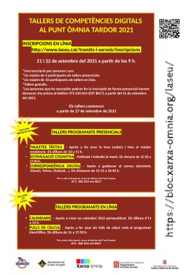 Cursos del Punt Òmnia de la Seu d'Urgell