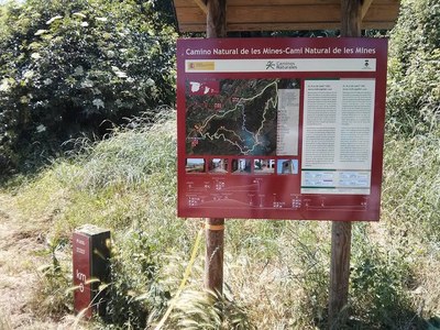 Camí de les Mines - Cartell