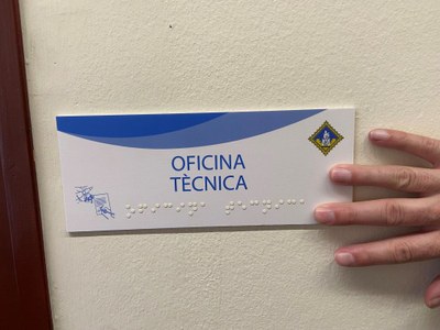 Nova senyalització a l'Ajuntament de la Seu d'Urgell