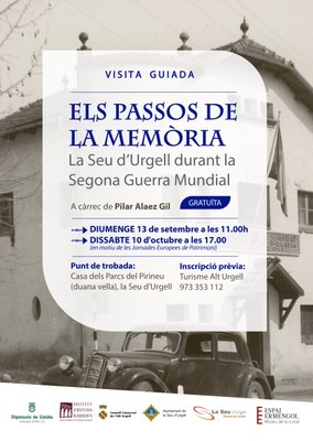 Visita guiada sobre la Seu d'Urgell durant la Segona Guerra Mundial