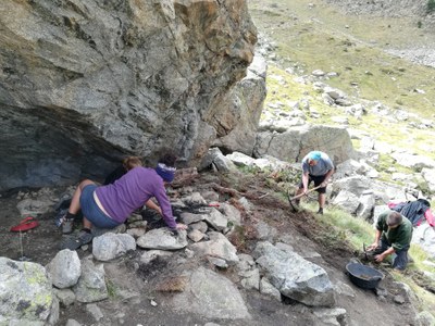 Jaciments prehistòrics al PN Aigüestortes i Estany de Sant Maurici (Foto: GAAM)