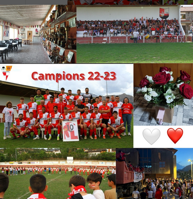 Mosaic d'imatges del CE Oliana 2022-2023 (@ceoliana)