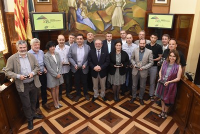 Guardonats del 28è Premi Turístic Pica d'Estats (Foto: Diputació de Lleida)