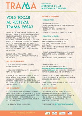 Festival Trama - Concurs