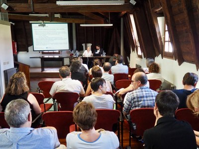 Presentació a la Seu del FEDER 2014-2020 (Foto d'arxiu 23/07/2018)