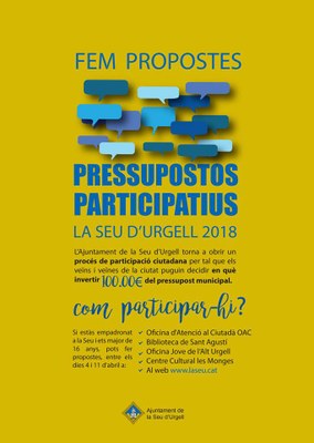 Pressupostos Participatius 2018