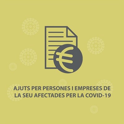 Ajuts de l'Ajuntament de la Seu per a afectats per l'estat d'alarma per la COVID-19