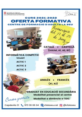 Cursos CFA La Seu