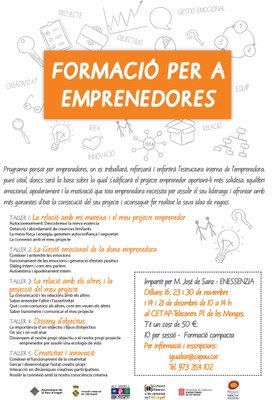 Curs de formació per a emprenedores