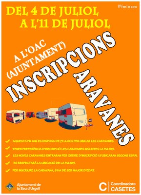 Cartell de les inscripcions