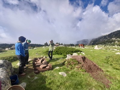 Jaciment del Coll de Molleres (Foto: ICAC)