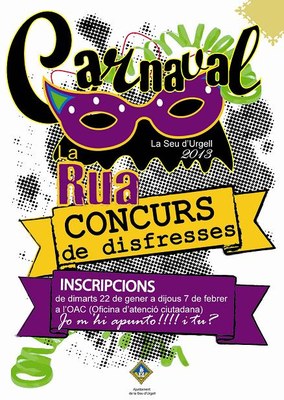 Rua-concurs carnaval 2013- Cartell