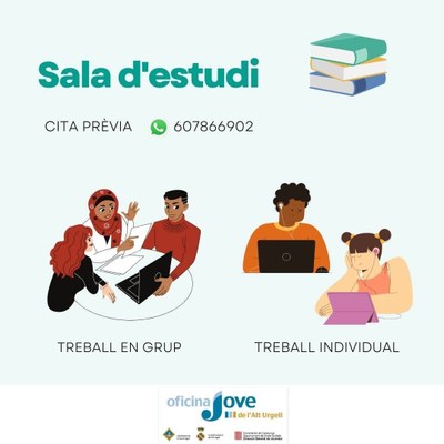 Nova sala d'estudi a l'OJAU
