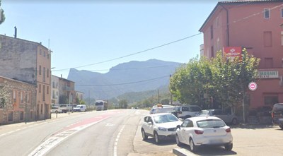 Cruïlla de la C-14 a Coll de Nargó (Foto: Google Maps)