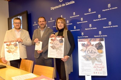 Presentació del I Mercat del Trumfo i la Sal (Foto: Diputació de Lleida)
