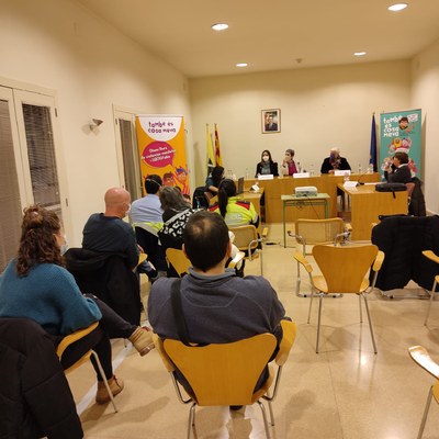 Presentació a Oliana del protocol contra la violència sexual (Foto: Ajuntament d'Oliana)