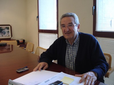 Antoni Vilaginés, alcalde d'Oliana