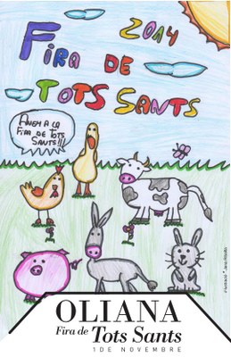 Oliana - Fira de Tots Sants 2014 (Cartell)