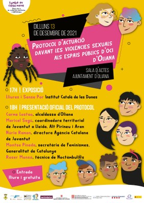 Presentació protocol davant les violències sexuals a Oliana