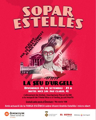 Sopar Estellés a la Seu d'Urgell