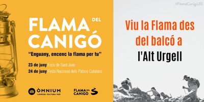 Campanya 'Viu la Flama des del balcó'
