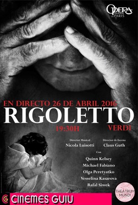 'Rigoletto' des de l'Òpera de París