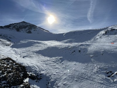 Neu a les pistes de Boí Taüll (Foto: ACN/Oriol Bosch)