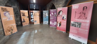 Exposició a l'Ajuntament d'Organyà (Foto: Ajuntament d'Organyà)