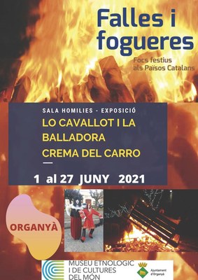 Exposició a Organyà sobre les festes del foc als Països Catalans