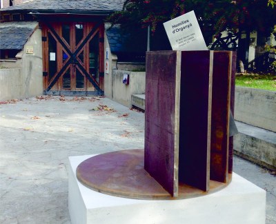 Monument a les Homiles d'Organyà.